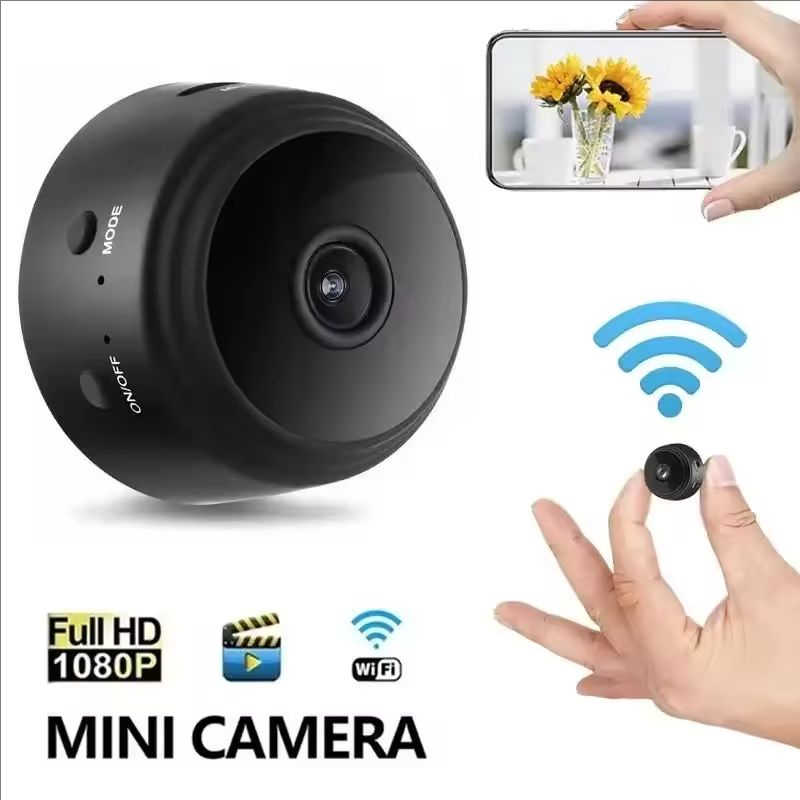 Home Cinema Wireless - Mini Cámara A9 WiFi Inalámbrica, Monitoreo