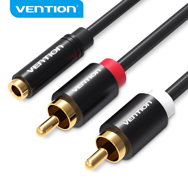 Audio Home Cinema - Cable adaptador de audio Vention Jack
