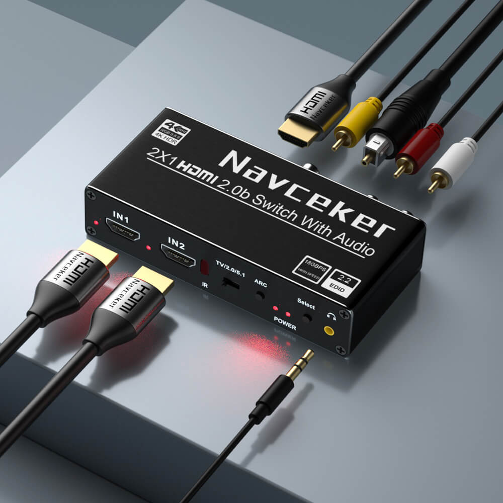 Hdmi Arc Cable - Extractor de Audio conmutador HDMI 4K,