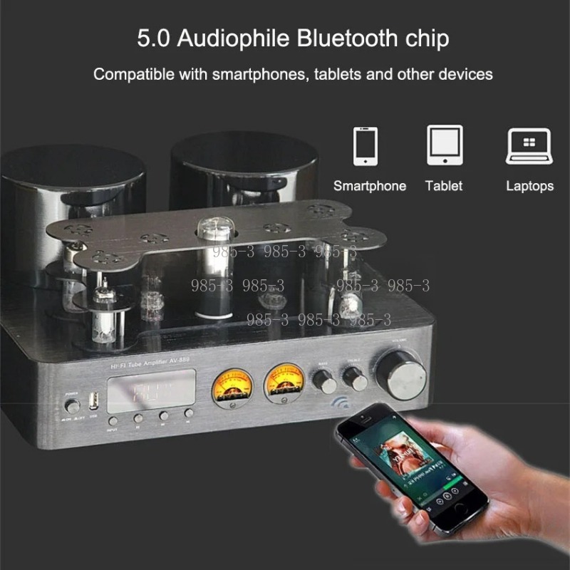 Audio Home Cinema - Amplificador de Tubos de Alta Potencia,