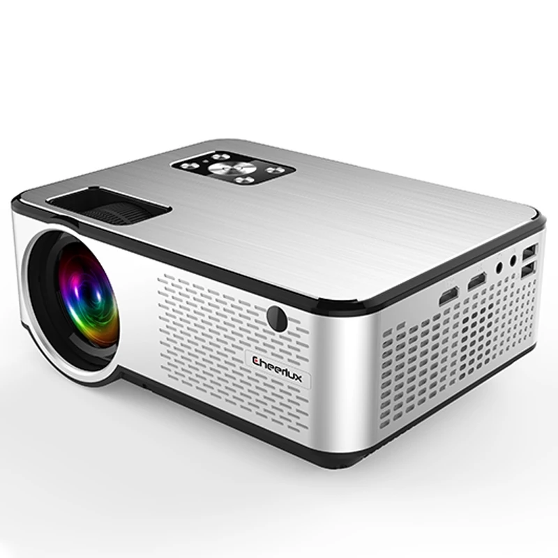 Home Cinema Mini - Proyector Inteligente Cheerlux C9 Mini 4K