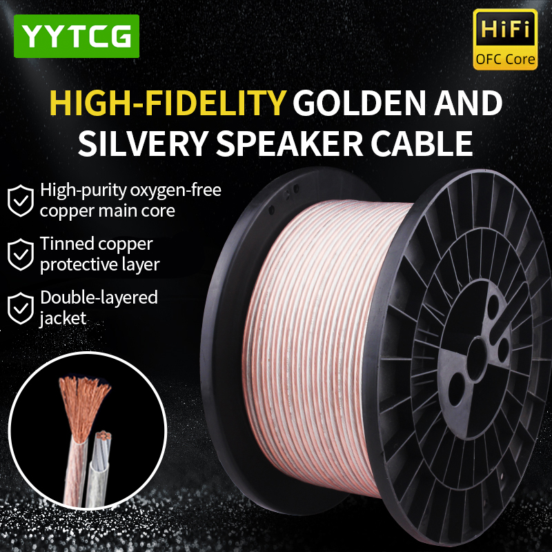 Audio Home Cinema - YYTCG DIY Cable de Audio HIFI