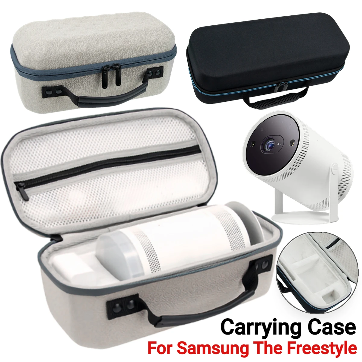 Projector Carrying Bag - Salange-estuche de almacenamiento para proyector HY300,