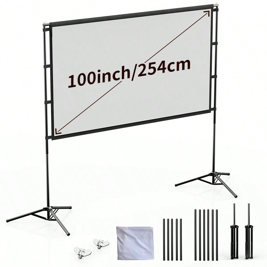 Home Cinema Projector Screen - Pantalla de proyección XBJ de 100