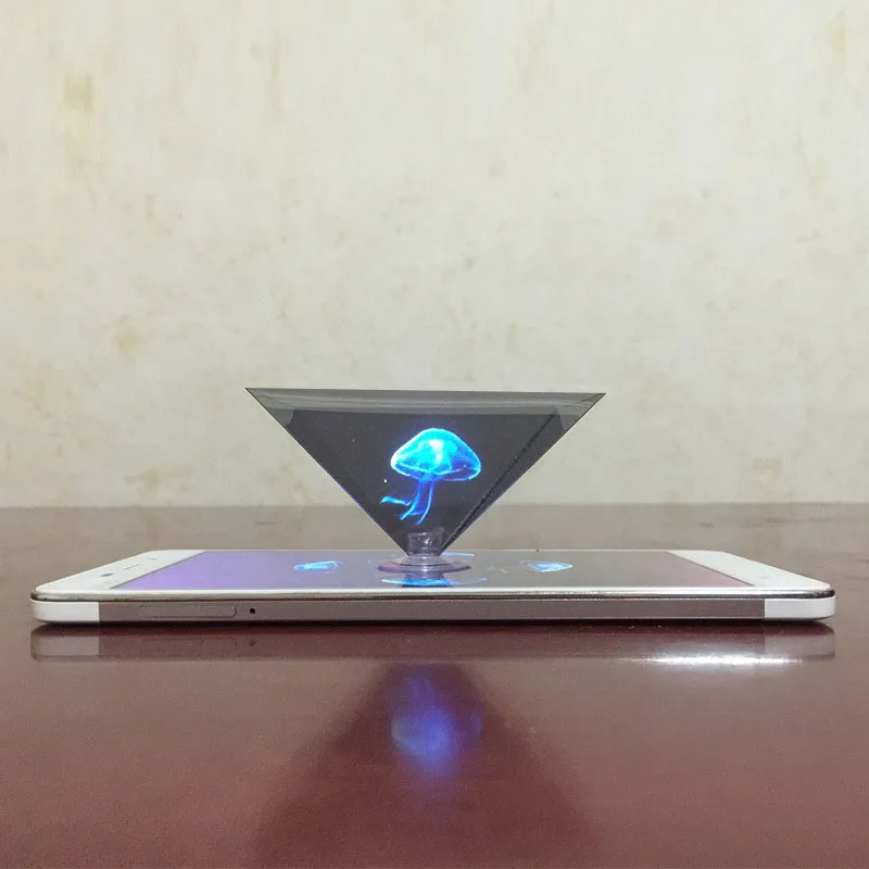 Home Cinema Projector Screen - Proyector de pantalla de pirámide de
