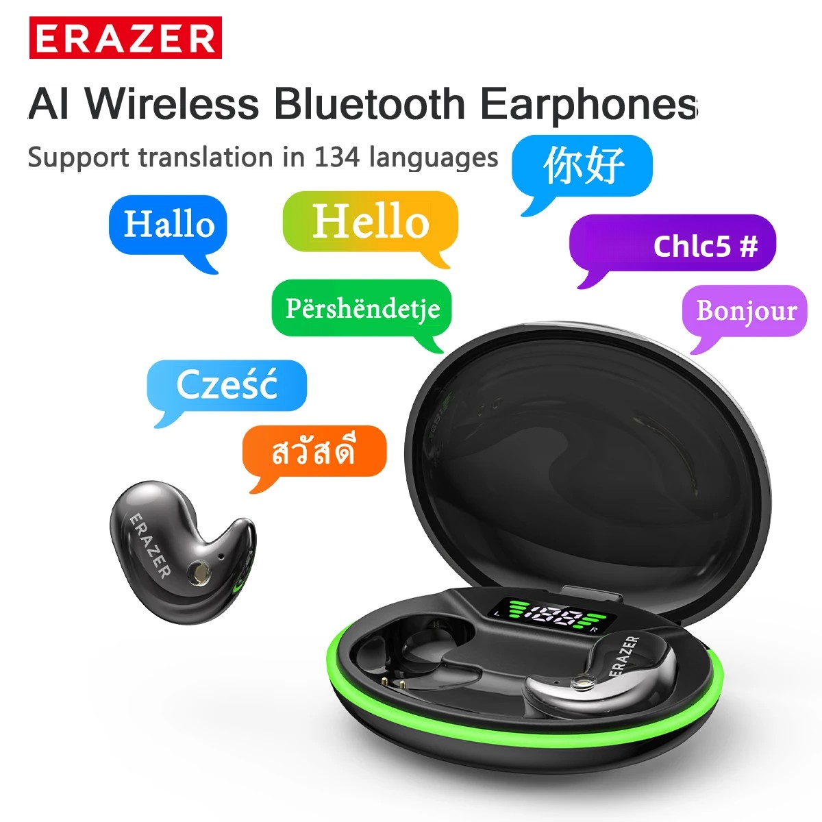 Home Cinema Wireless - Audífonos Bluetooth Intrauditivos EARZER XF58 con