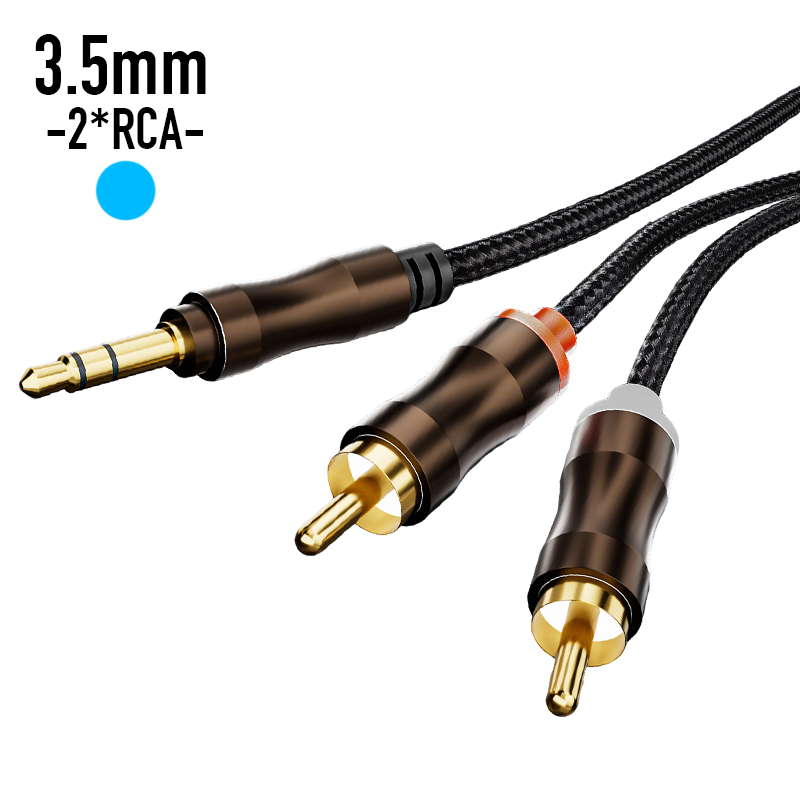 Audio Home Cinema - Cable de audio auxiliar RCA a