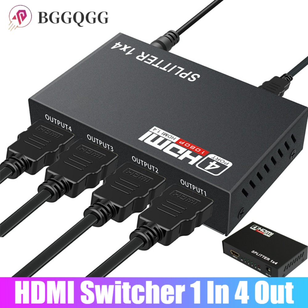 Home Cinema Projector Screen - Divisor HDMI 1 en 4 salidas