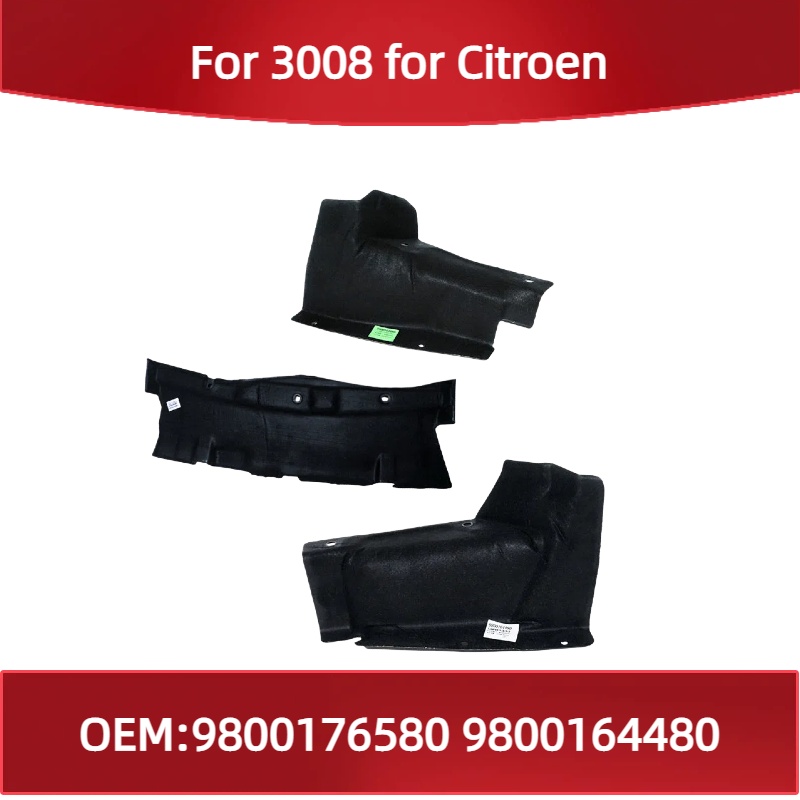 Noise Isolating Pad - 9800176580 9800164480 Para Peugeot 3008 para