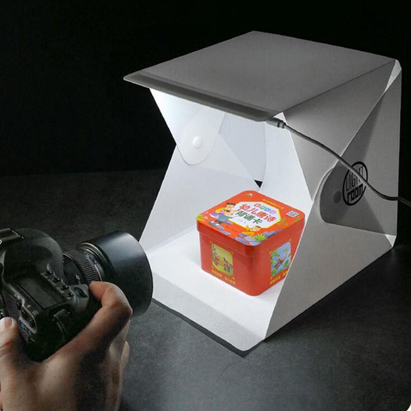 Caja de luz LED para fotografí - Home Cinema Led reseña y precio