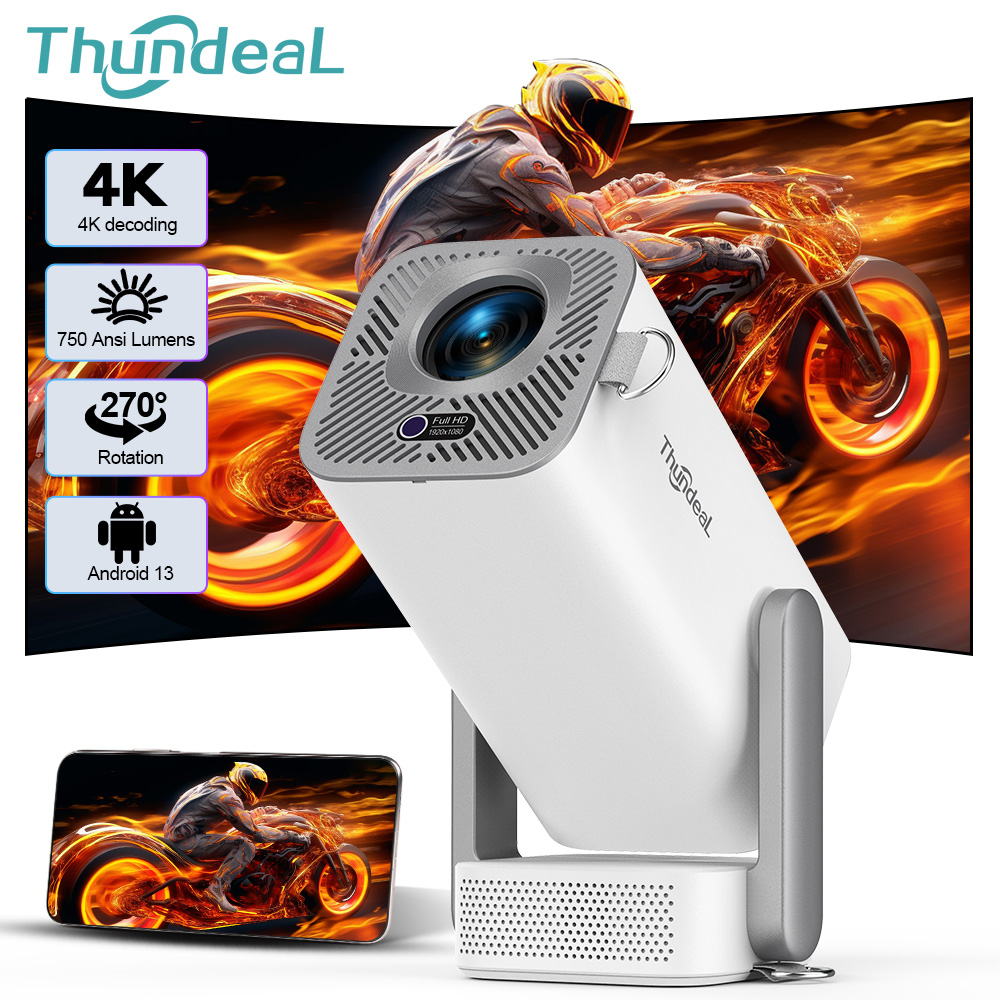 ThundeaL 4K Android Full HD pr - Video Home Cinema reseña y precio