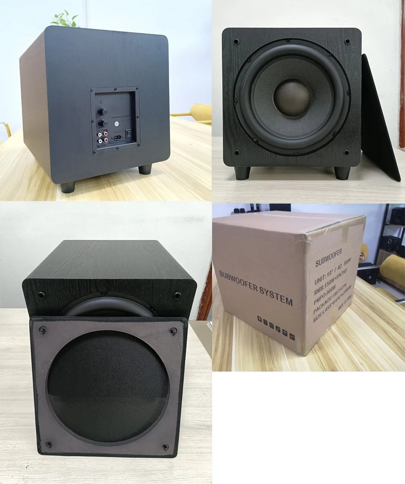 Altavoz Subwoofer activo de 10 - Video Home Cinema reseña y precio