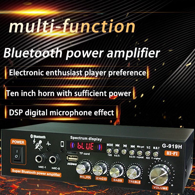 G-919H 1000W amplificadores de - Home Cinema Ampli reseña y precio