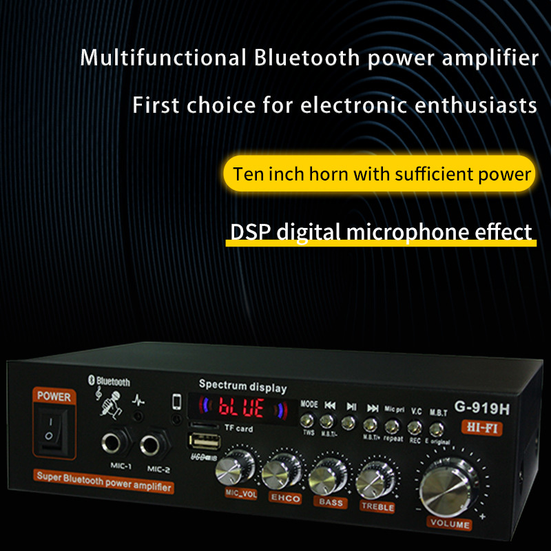 G-919H 1000W amplificadores de - Home Cinema Ampli reseña y precio