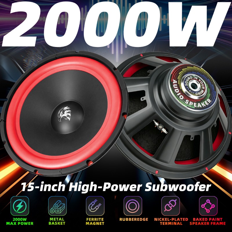 1 unidad de subwoofer para coc - Audio Home Cinema reseña y precio