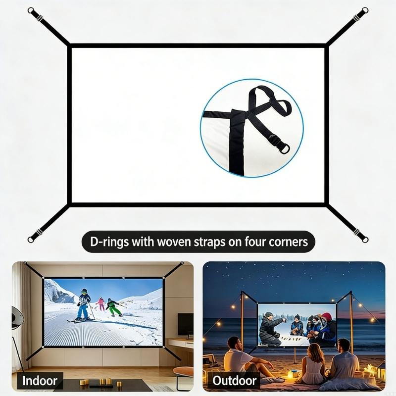 Pantalla proyectores con anill - Home Cinema Releases reseña y precio