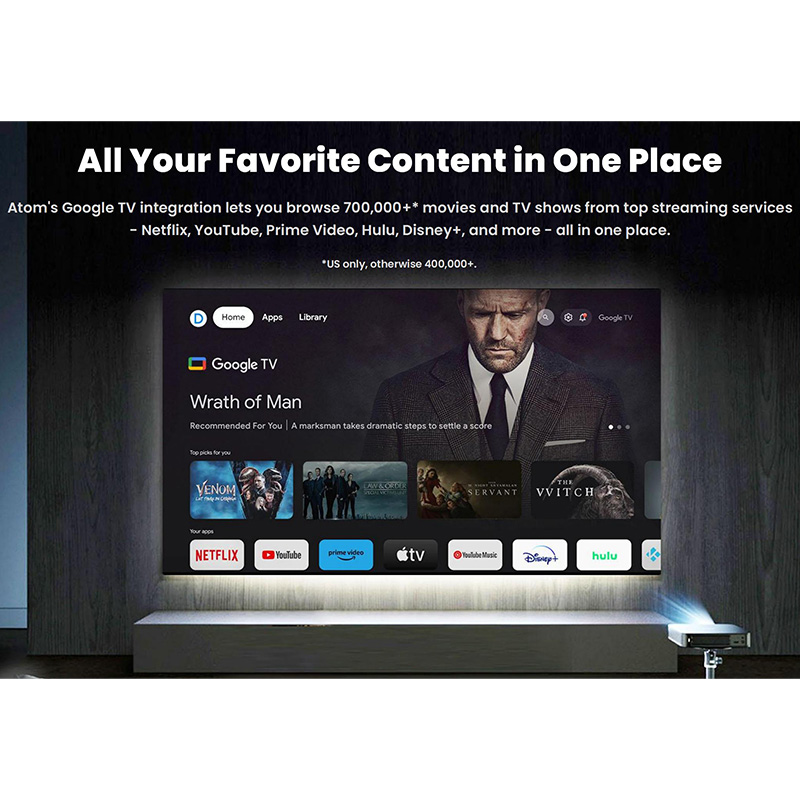 Proyector láser Dangbei ATOM,  - Video Home Cinema reseña y precio