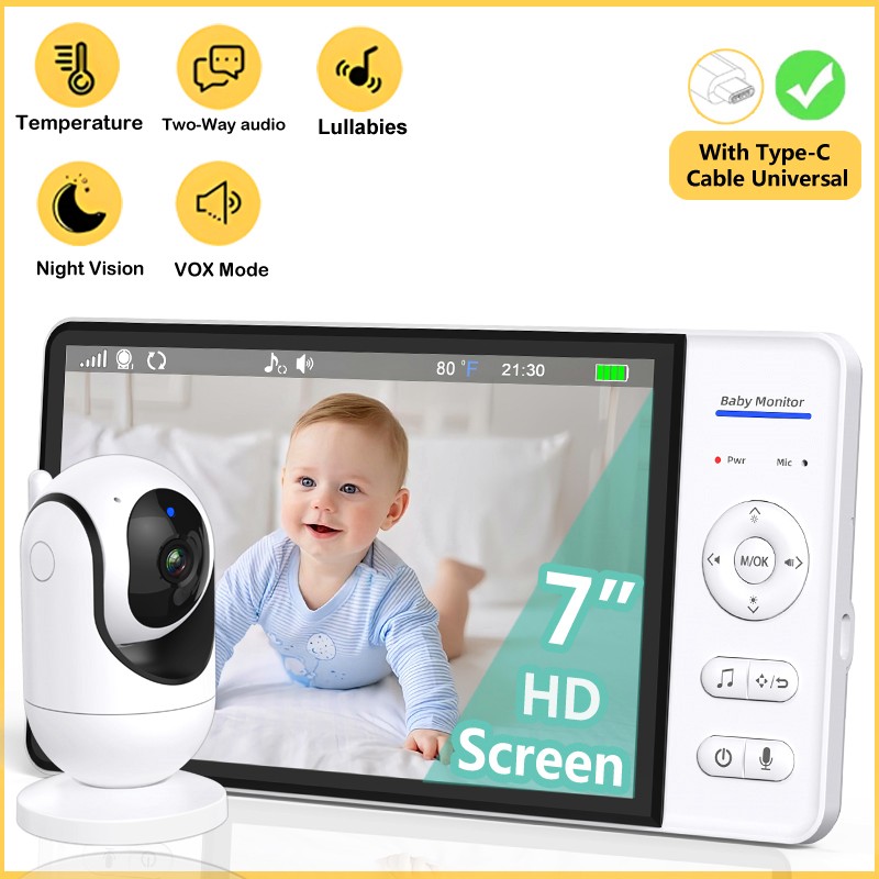 Monitor de bebé sin WiFi de 7  - Home Cinema Wireless reseña y precio