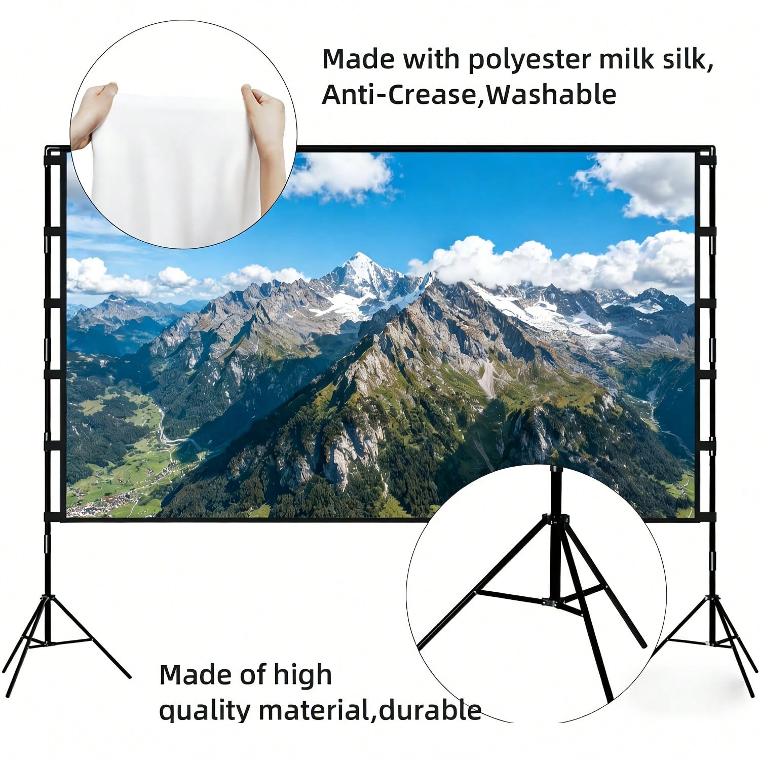 Pantalla de proyección XBJ de  - Home Cinema Projector Screen reseña y precio