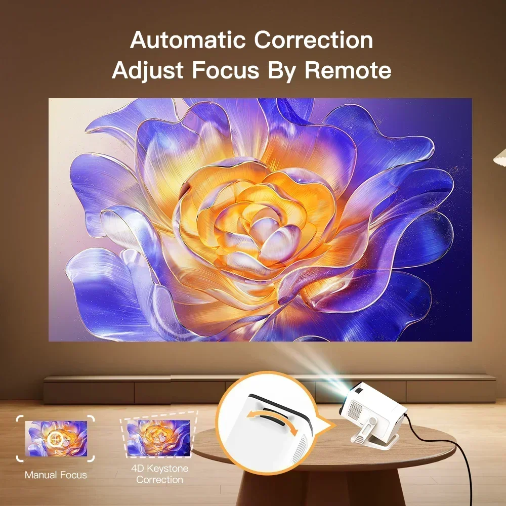 Mini Proyector con Wifi6 y BT5 - Video Home Cinema reseña y precio
