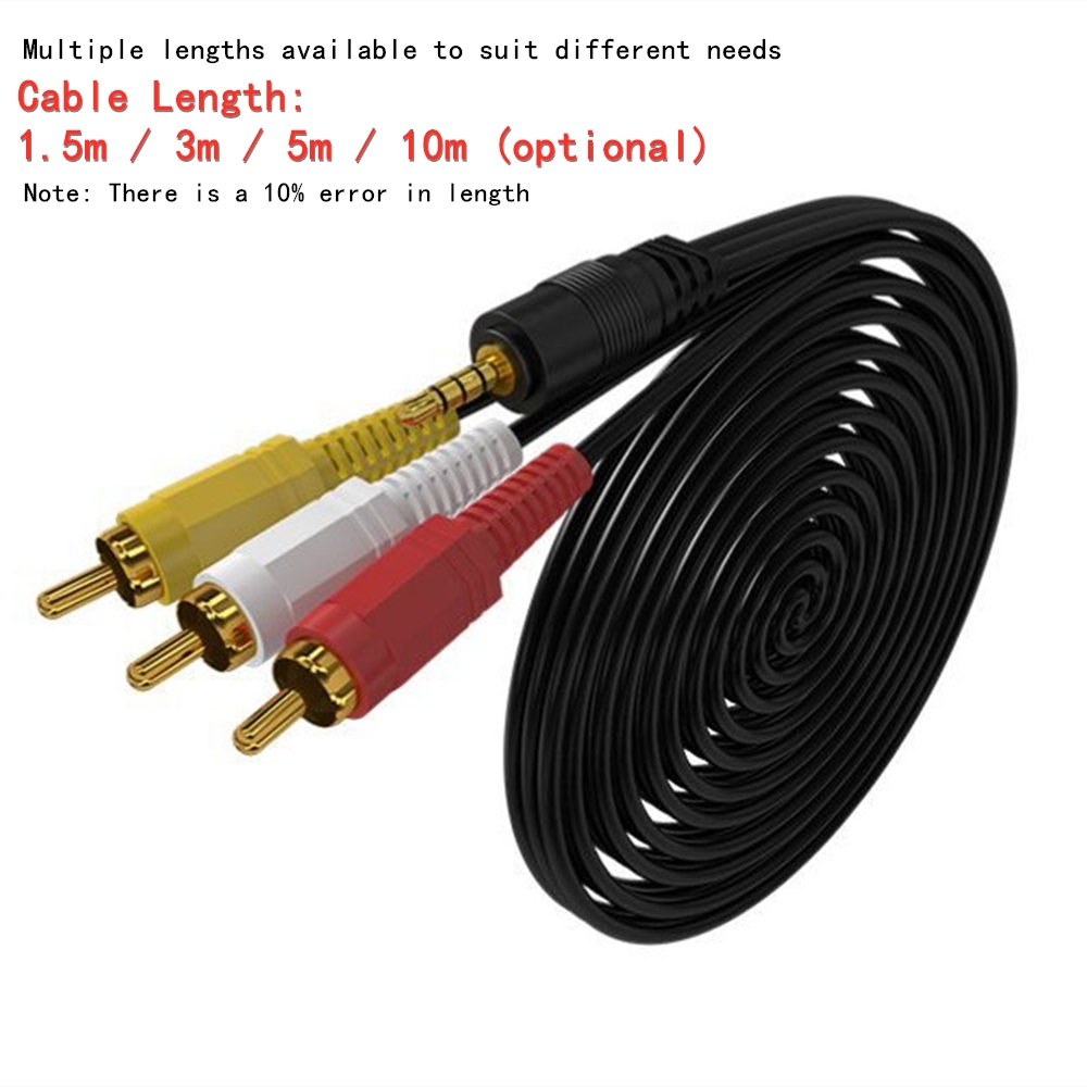 Cable de Audio y vídeo RCA de  - Video Home Cinema reseña y precio
