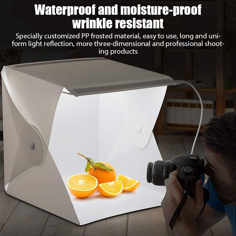 Caja de Luz Portátil de 20 cm  - Home Cinema Led reseña y precio