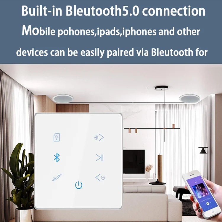 AMPLIFICADOR DE PARED Bluetoot - Home Cinema Ampli reseña y precio