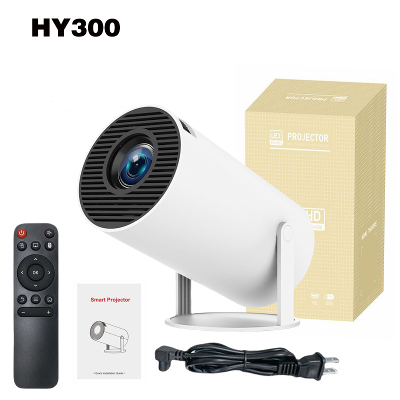 Mini Micro Proyector HY300 4K  - Video Home Cinema reseña y precio