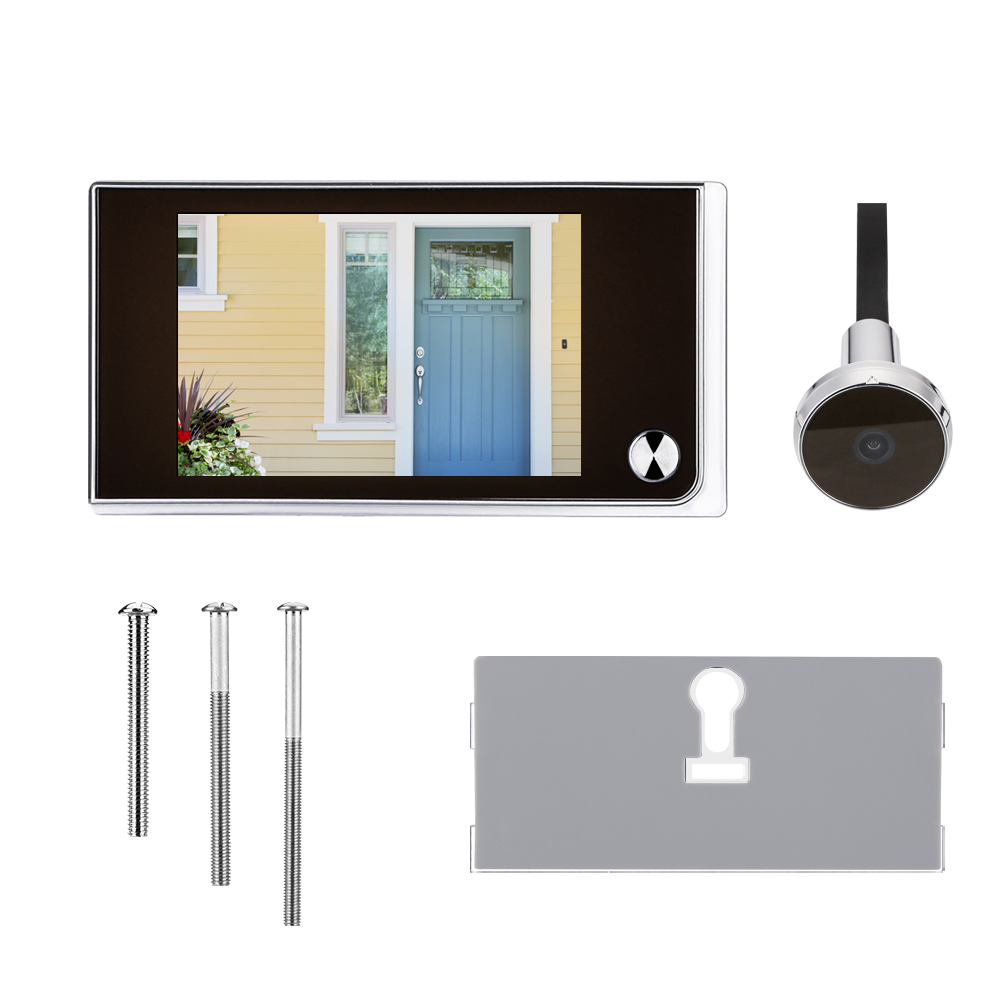Timbre con mirilla y cámara de - Home Cinema Wireless reseña y precio