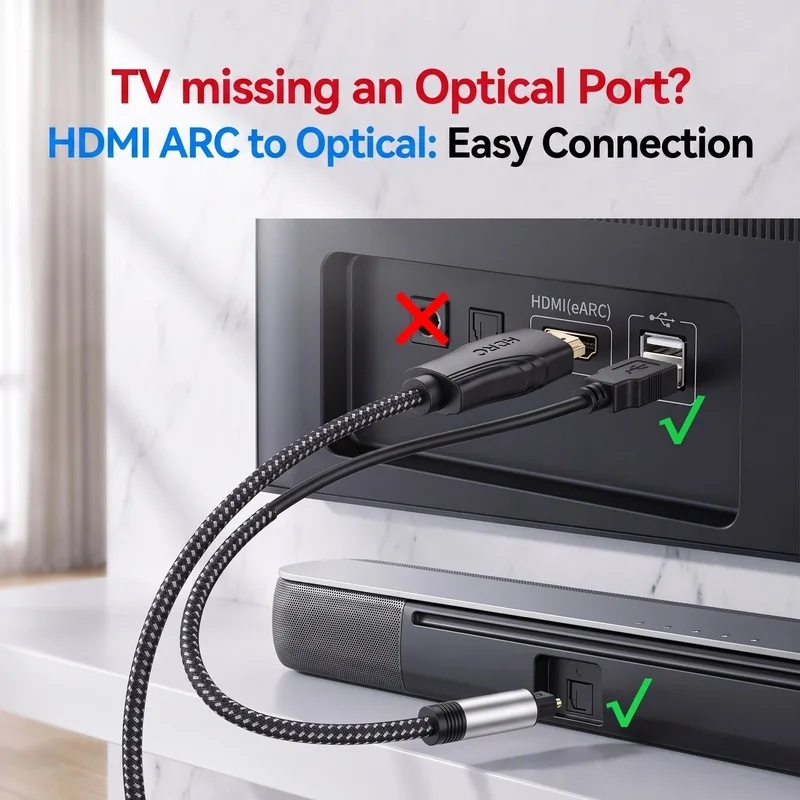 Cable Extractor de Audio HDMI  - Hdmi Arc Cable reseña y precio