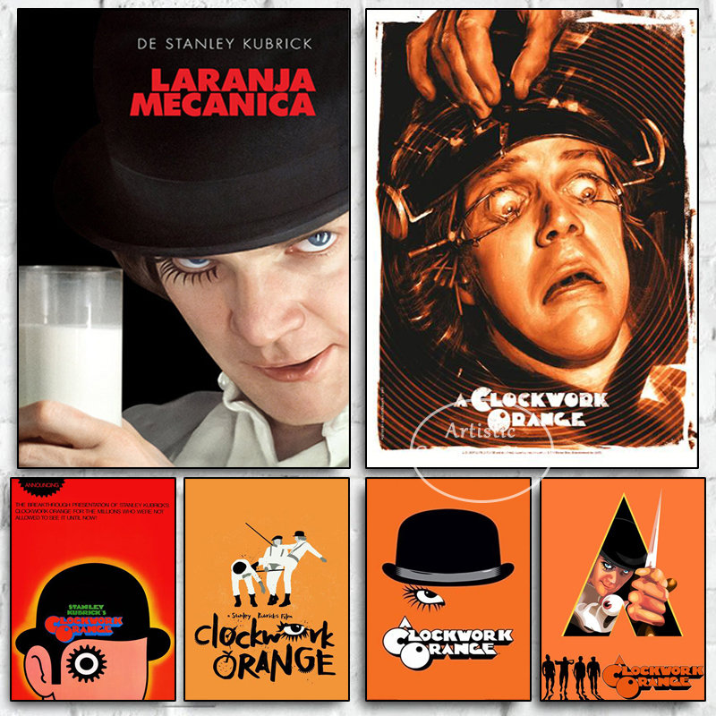 Pósteres naranjas de un mecani - Home.Cinema Orange reseña y precio