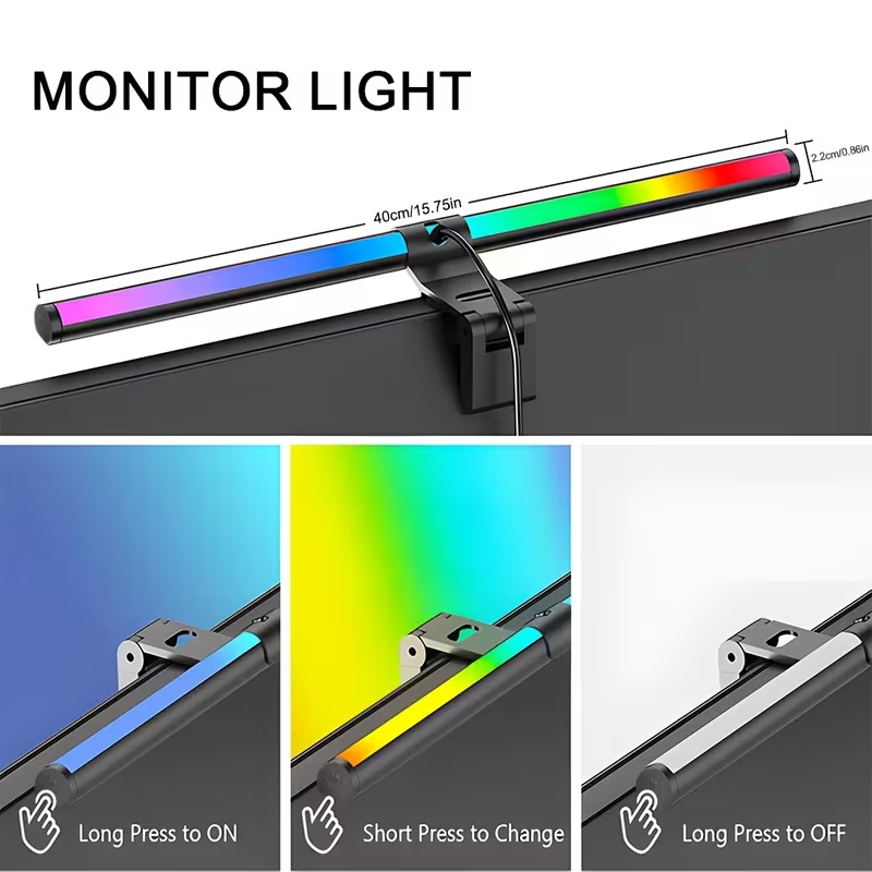 Barra de luz LED para monitor, - Home Cinema Led reseña y precio