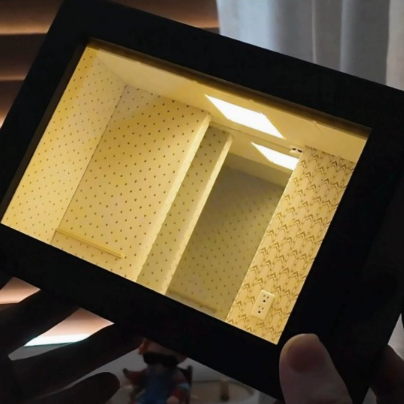Espejo Infinito Creativo con M - Home Cinema Led reseña y precio