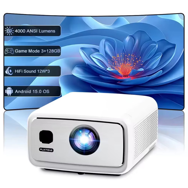 Proyector D10S 4K con Chip V66 - Home Cinema Projector Screen reseña y precio