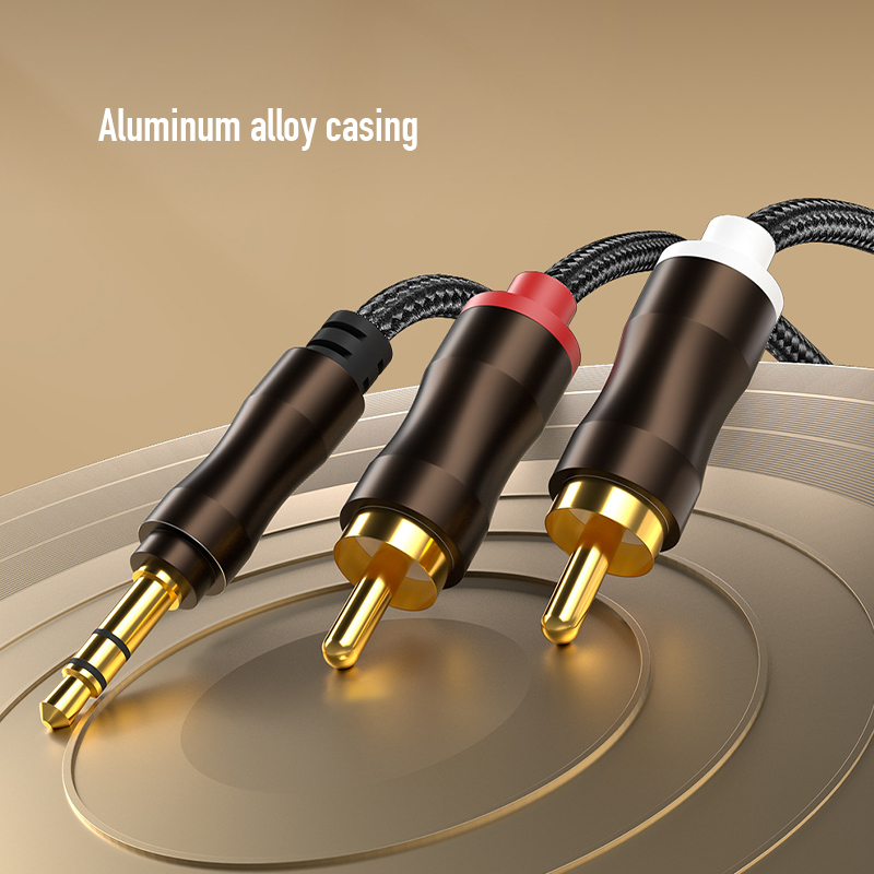 Cable de audio auxiliar RCA a  - Audio Home Cinema reseña y precio