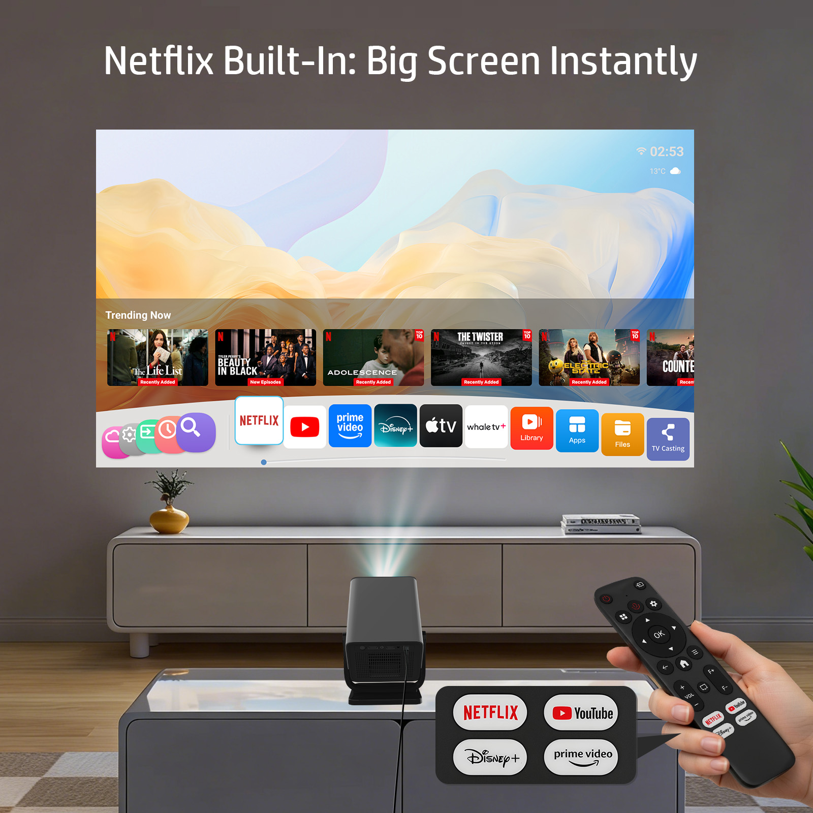 [Certificado por Netflix] Proy - Video Home Cinema reseña y precio