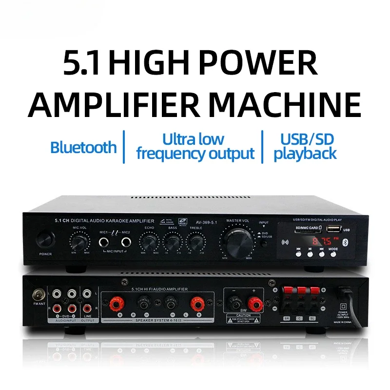 AV-369BT AMP de altavoz de son - Home Cinema Ampli reseña y precio
