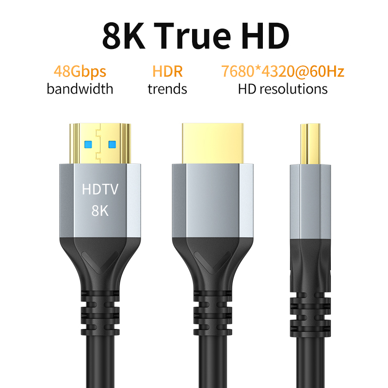 Cable HDMI 8K HDMI 2,1, 8K @ 6 - Hdmi Arc Cable reseña y precio