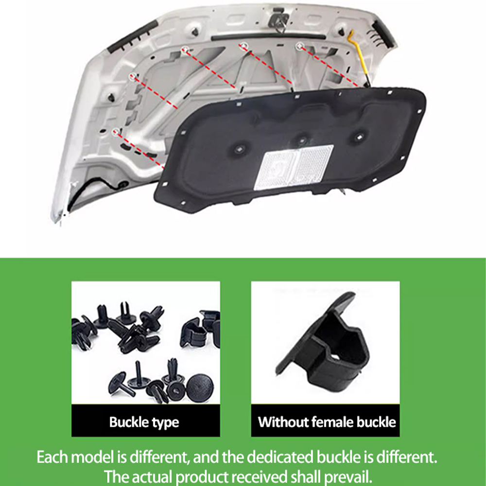 Cubierta del motor del capó de - Noise Isolating Pad reseña y precio
